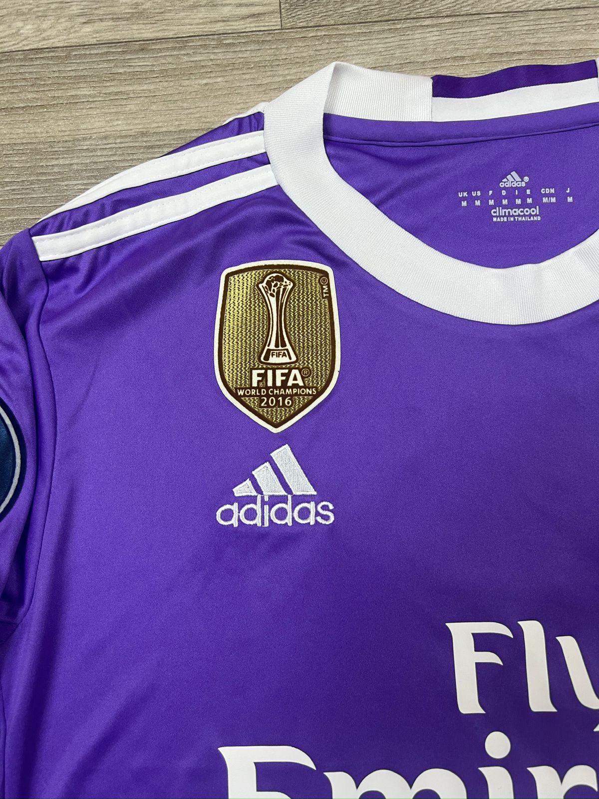 REAL MADRID AWAY KIT RONALDO 2017 LONG SLEEVE