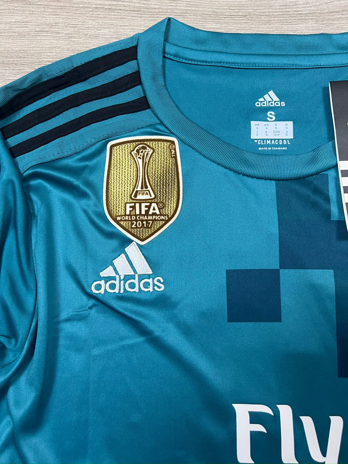 REAL MADRID AWAY KIT RONALDO 2018 LONG SLEEVE