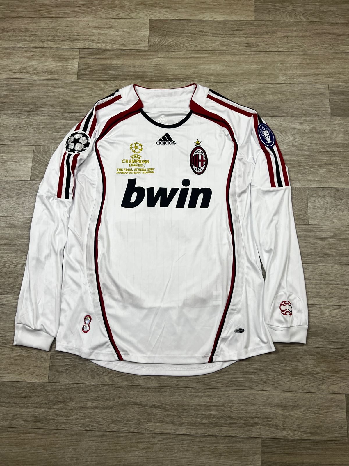 AC MILAN KAKA 2006/2007 AWAY JERSEY   LONG SLEEVE