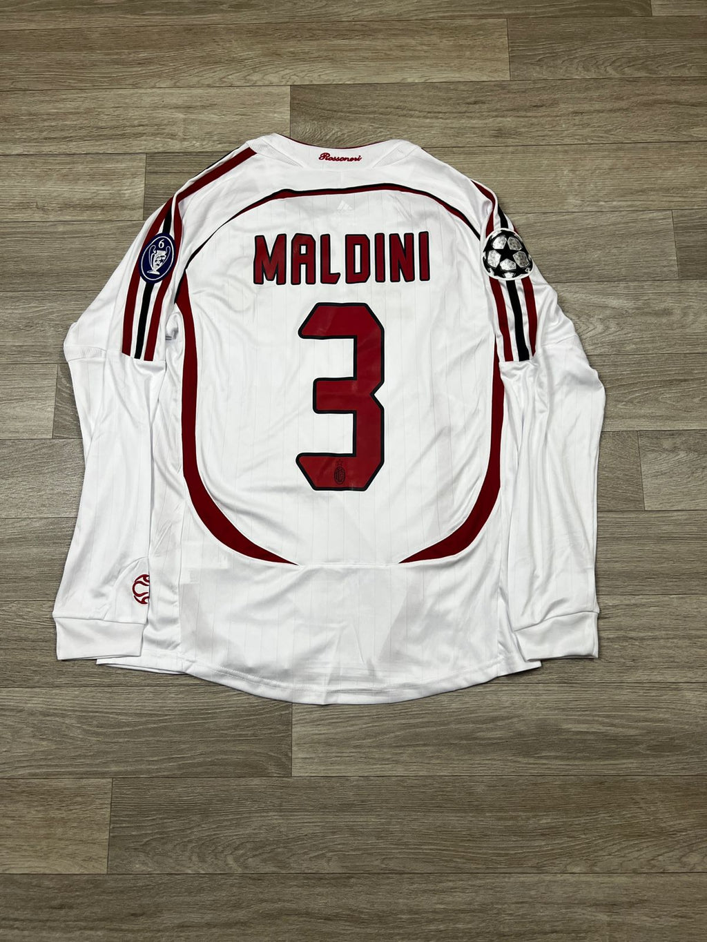 MILAN MALDINI  2006/2007 AWAY JERSEY  LONG SLEEVE