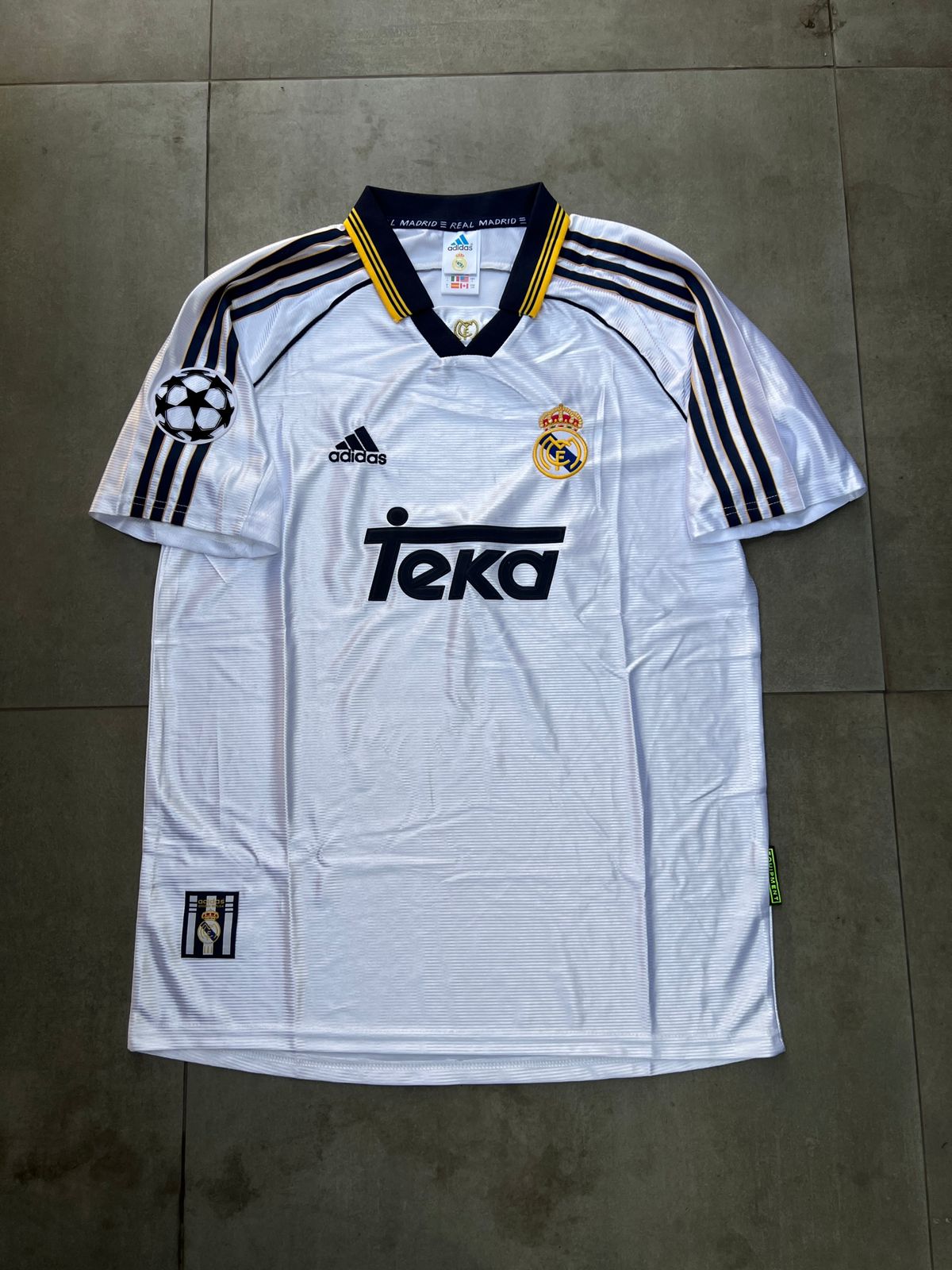 REAL MADRID HOME KIT 1999