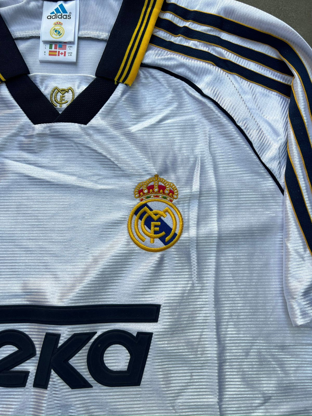 REAL MADRID HOME KIT 1999