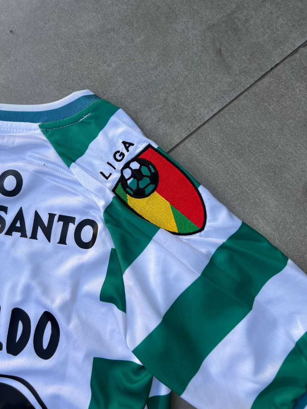 SPORTING LISBONNE HOME KIT RONALDO 2002