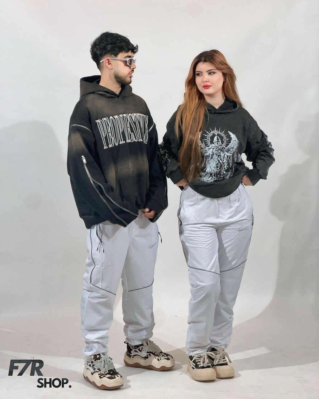 TRACK PANTS NIKE BLANC