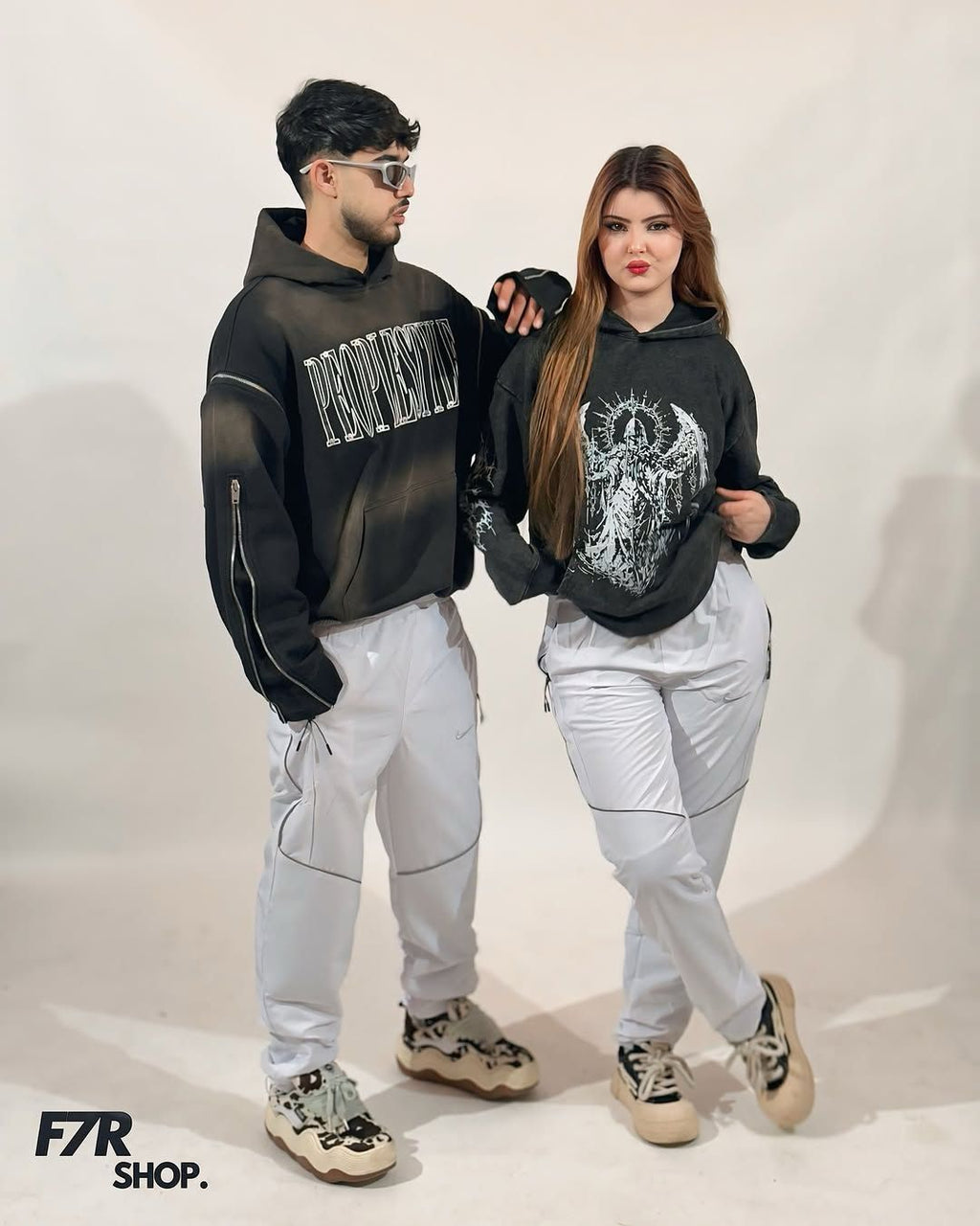 TRACK PANTS NIKE BLANC