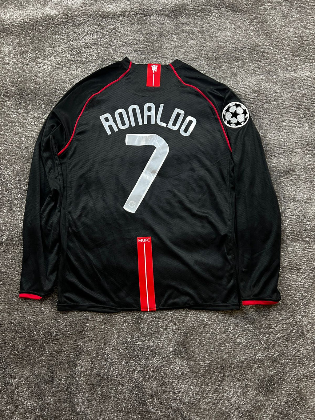 RONALDO 2007-2008 AWAY KIT MANCHE