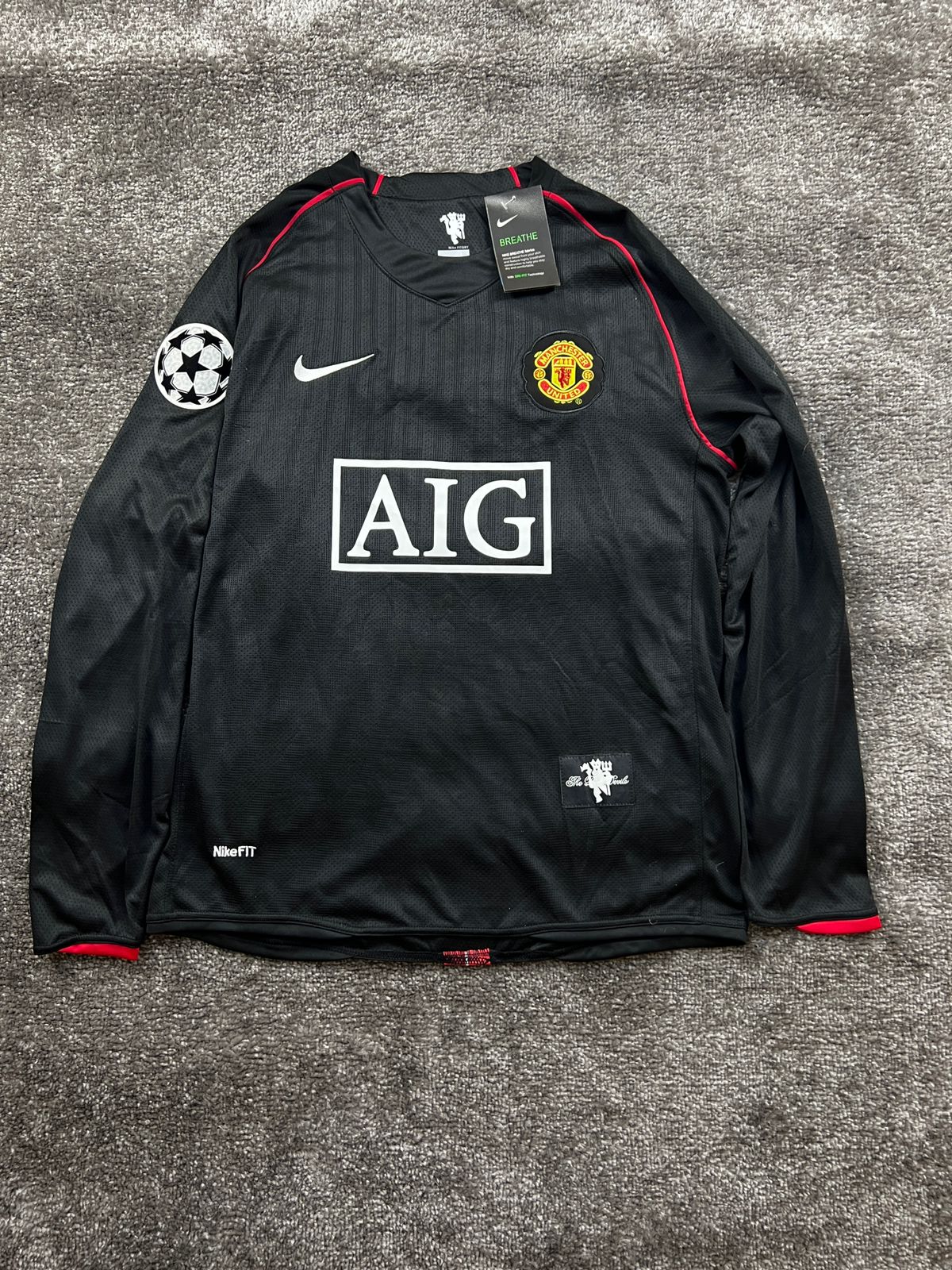 RONALDO 2007-2008 AWAY KIT MANCHE