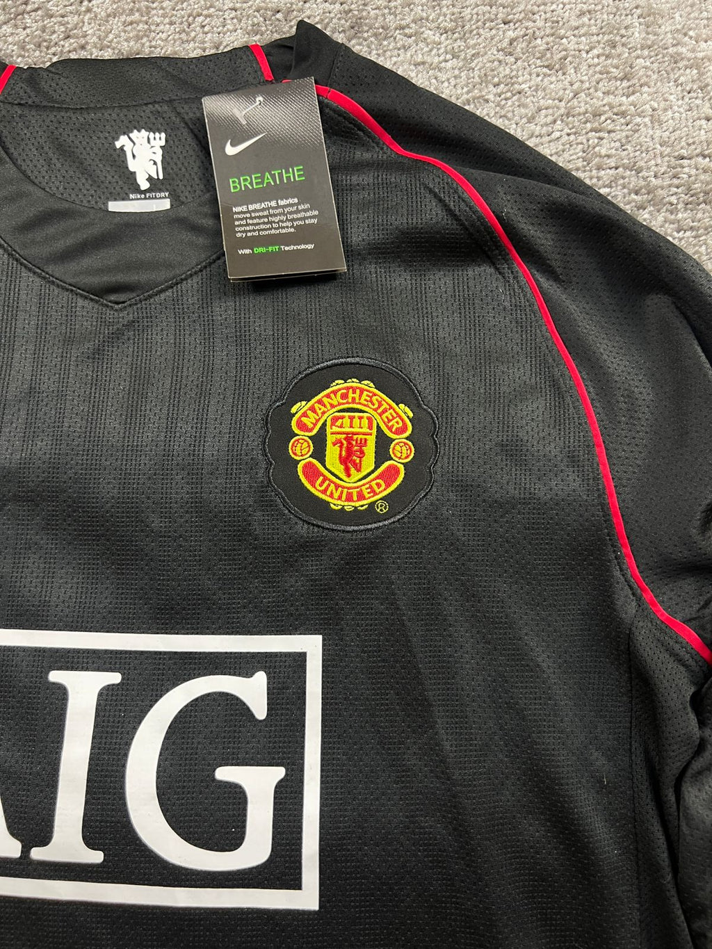 RONALDO 2007-2008 AWAY KIT MANCHE