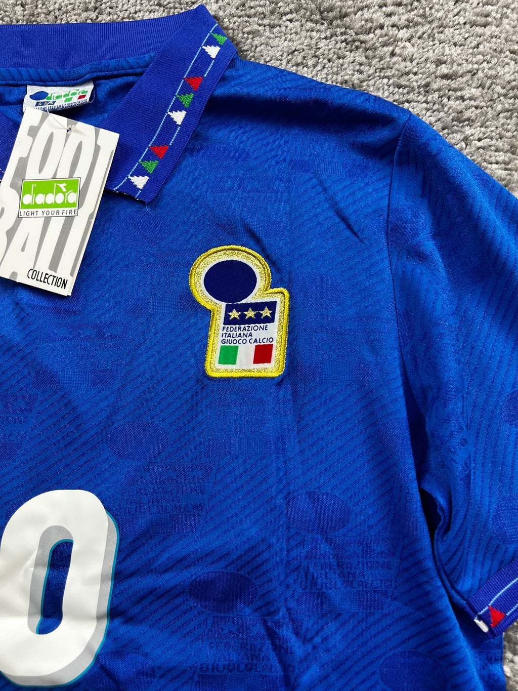 BAGGIO ITALY HOME KIT 1994