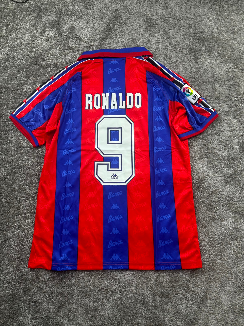 ronaldo barça home kit 1996-1997