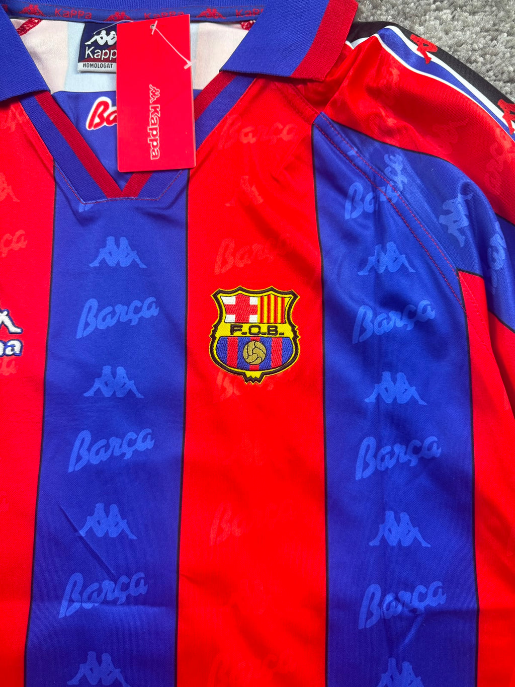 ronaldo barça home kit 1996-1997