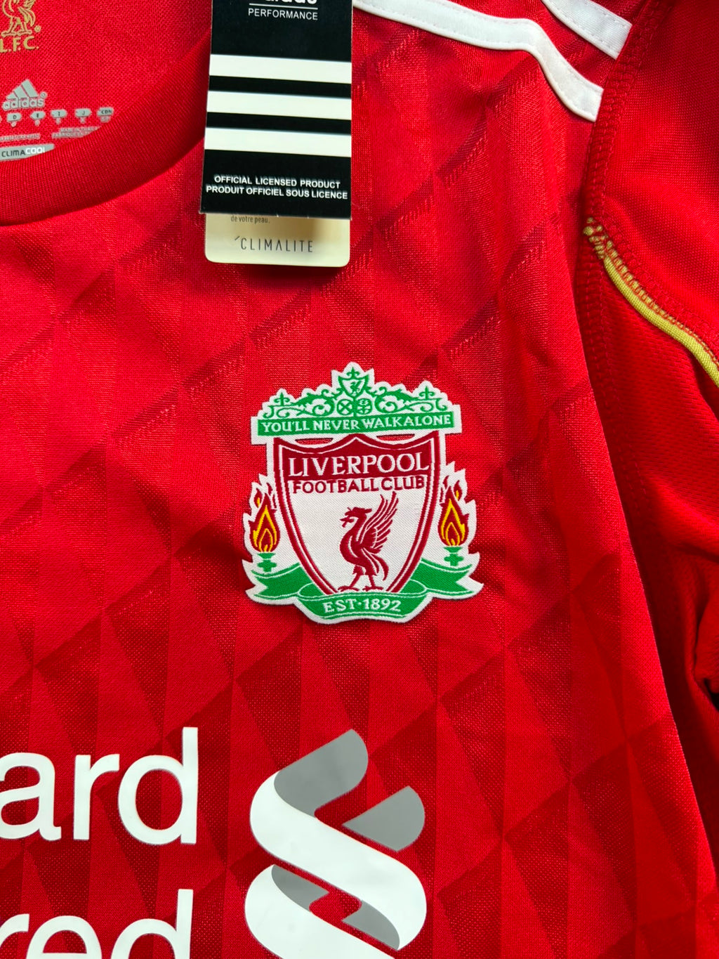 LIVERPOOL HOME KIT 2010-2011