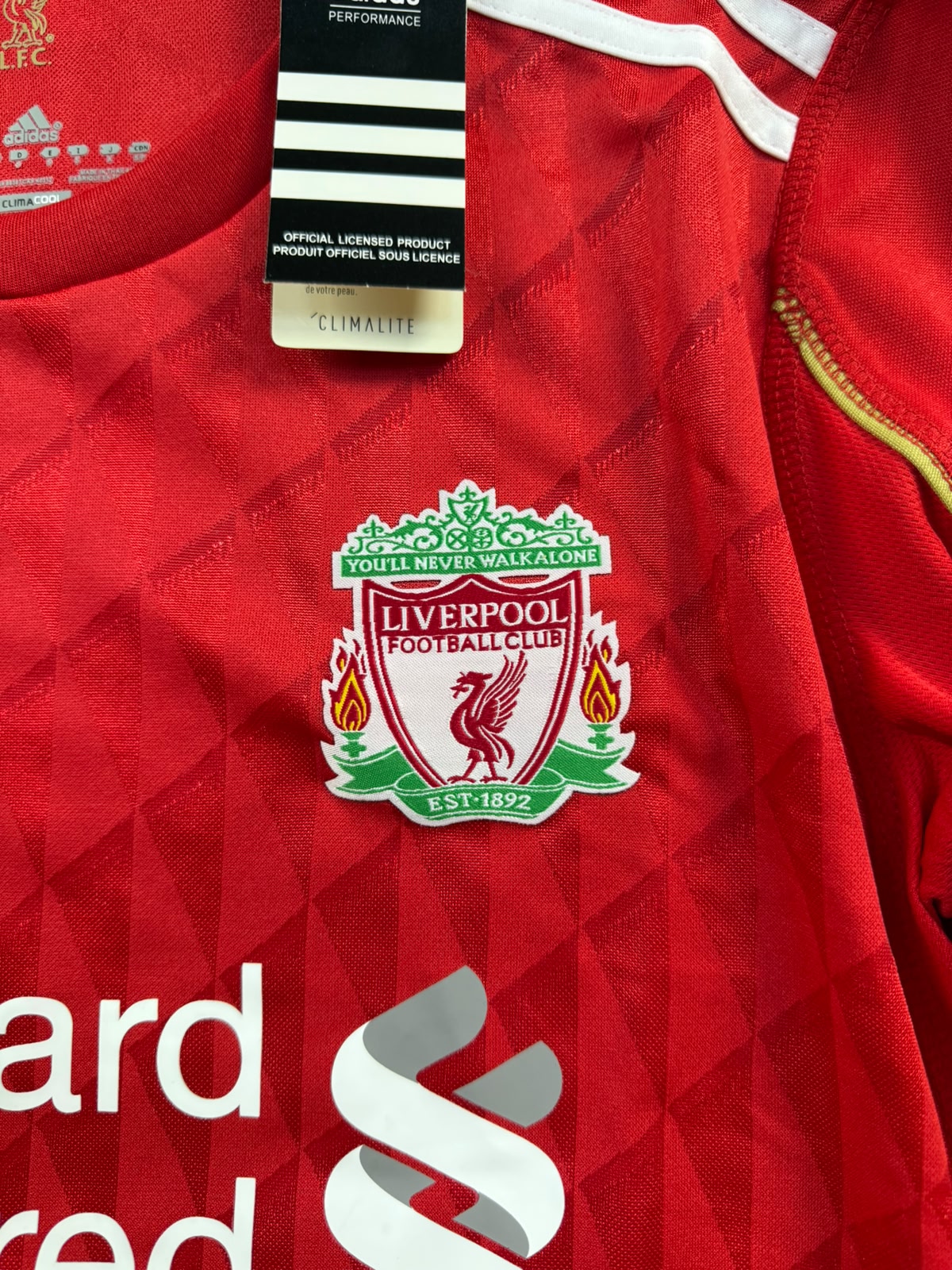 LIVERPOOL HOME KIT 2010-2011