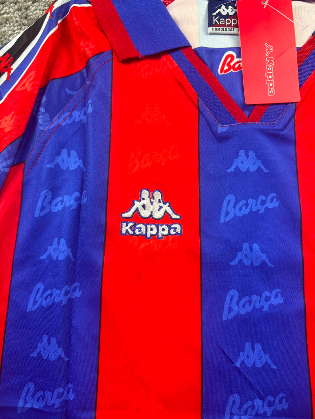 ronaldo barça home kit 1996-1997