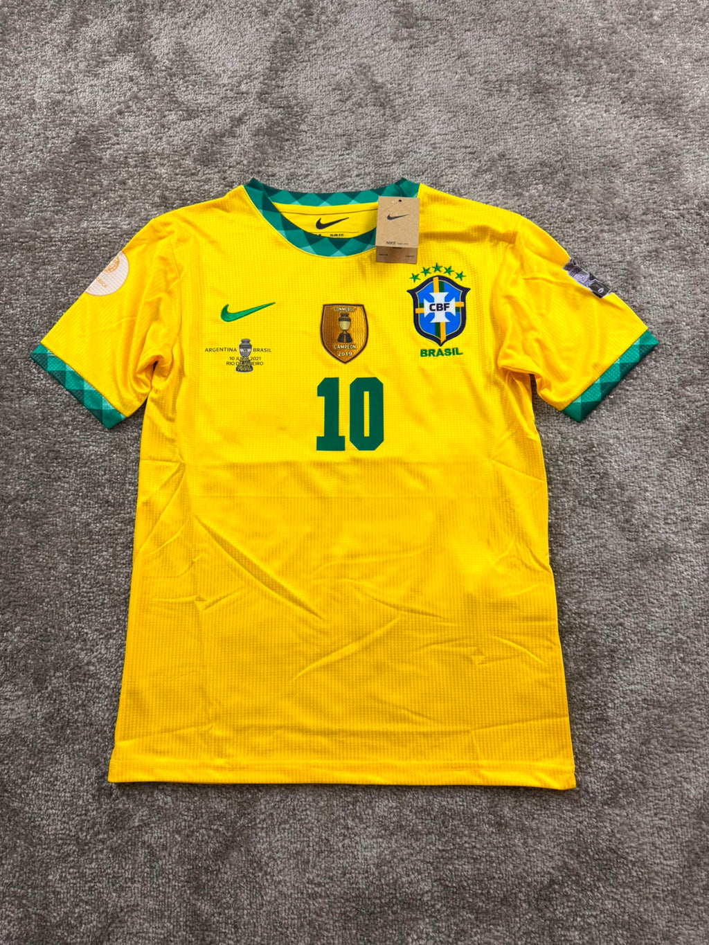 NEYMAR BRAZIL 2021 HOME KIT