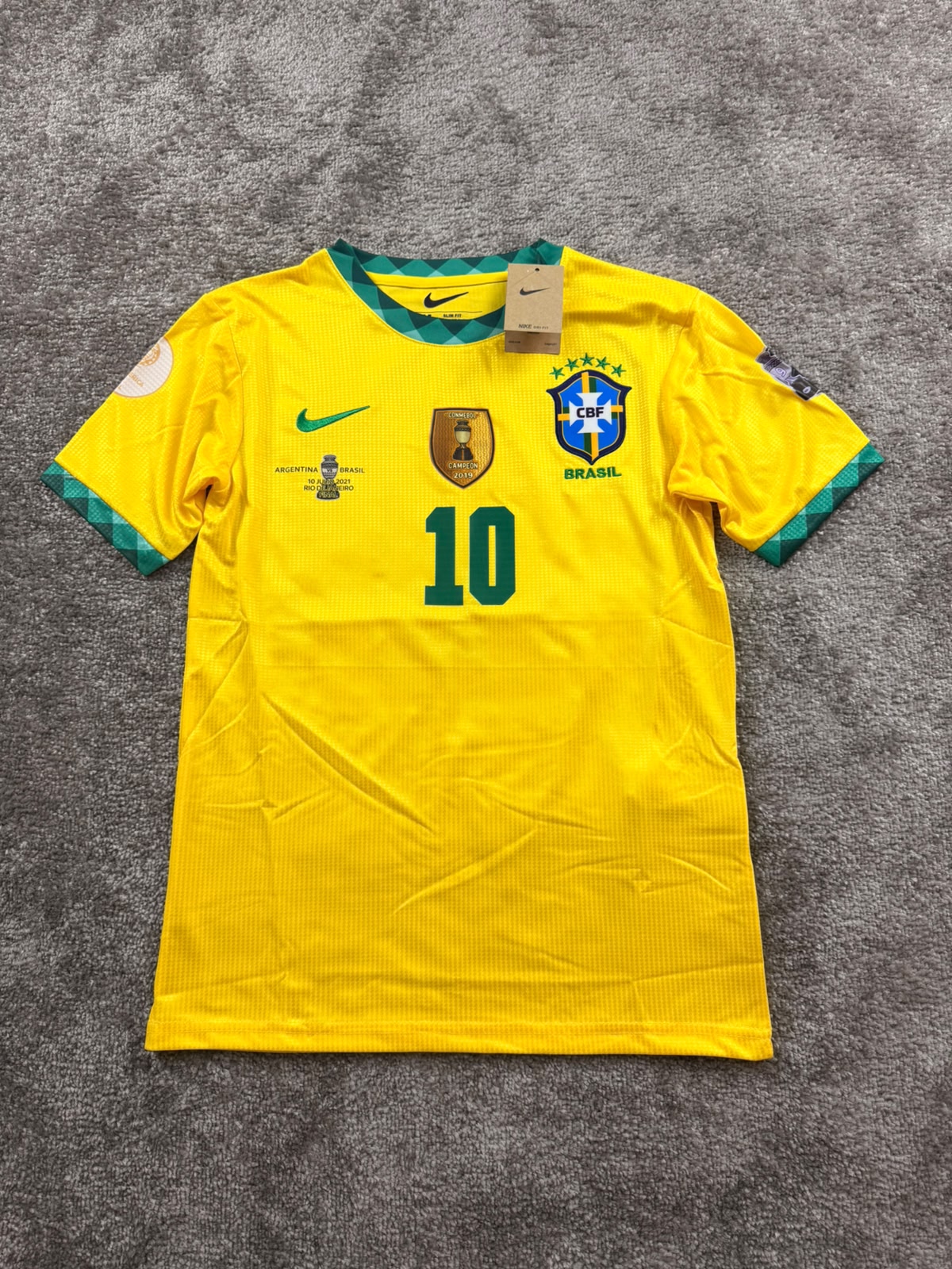 NEYMAR BRAZIL 2021 HOME KIT