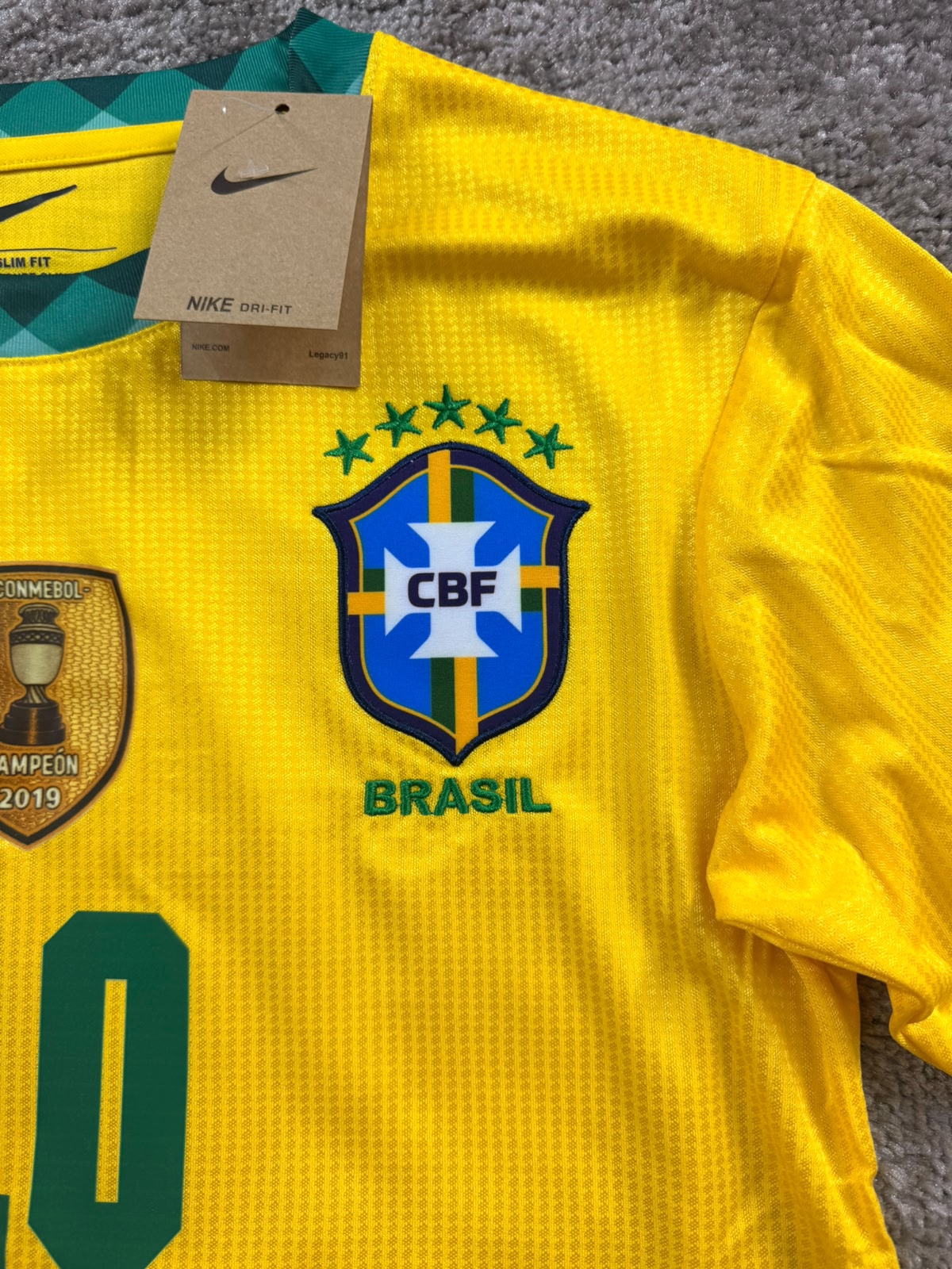 NEYMAR BRAZIL 2021 HOME KIT