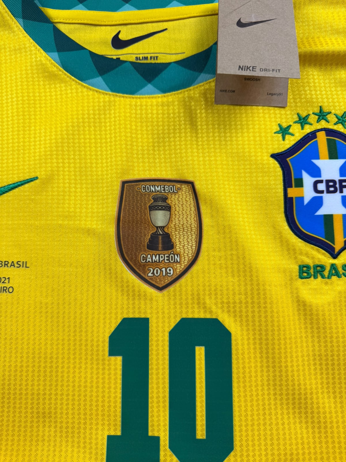 NEYMAR BRAZIL 2021 HOME KIT