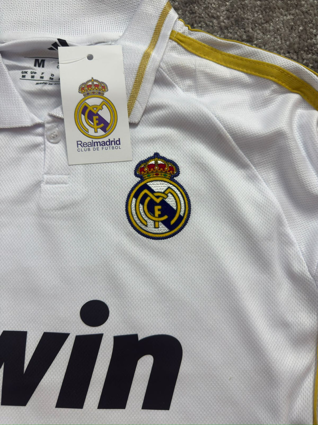 RONALDO Real Madrid 2011-2012 HOME LONG SLEEVES