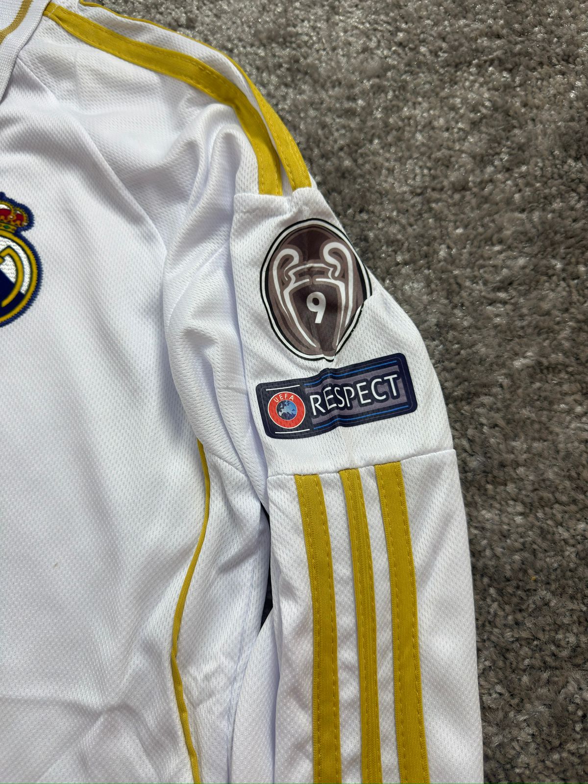 RONALDO Real Madrid 2011-2012 HOME LONG SLEEVES