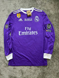 RONALDO Real Madrid 2016-2017 AWAY LONG SLEEVES