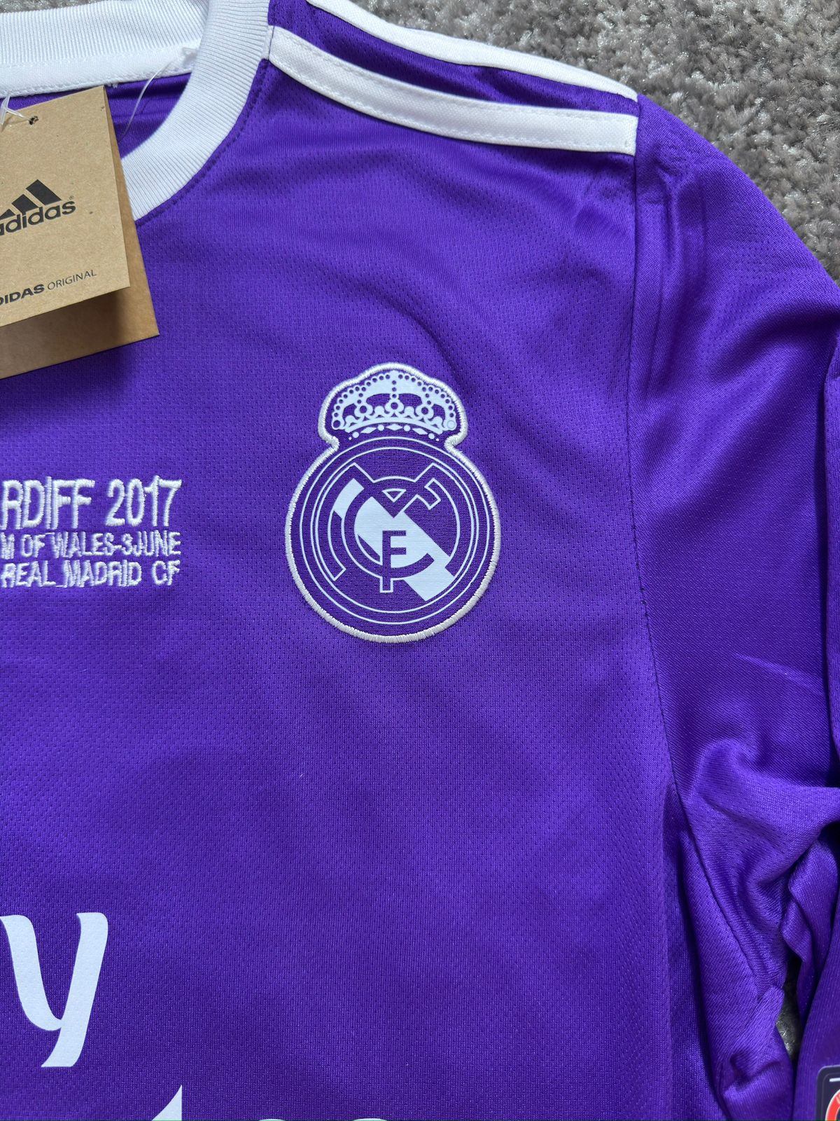 RONALDO Real Madrid 2016-2017 AWAY LONG SLEEVES