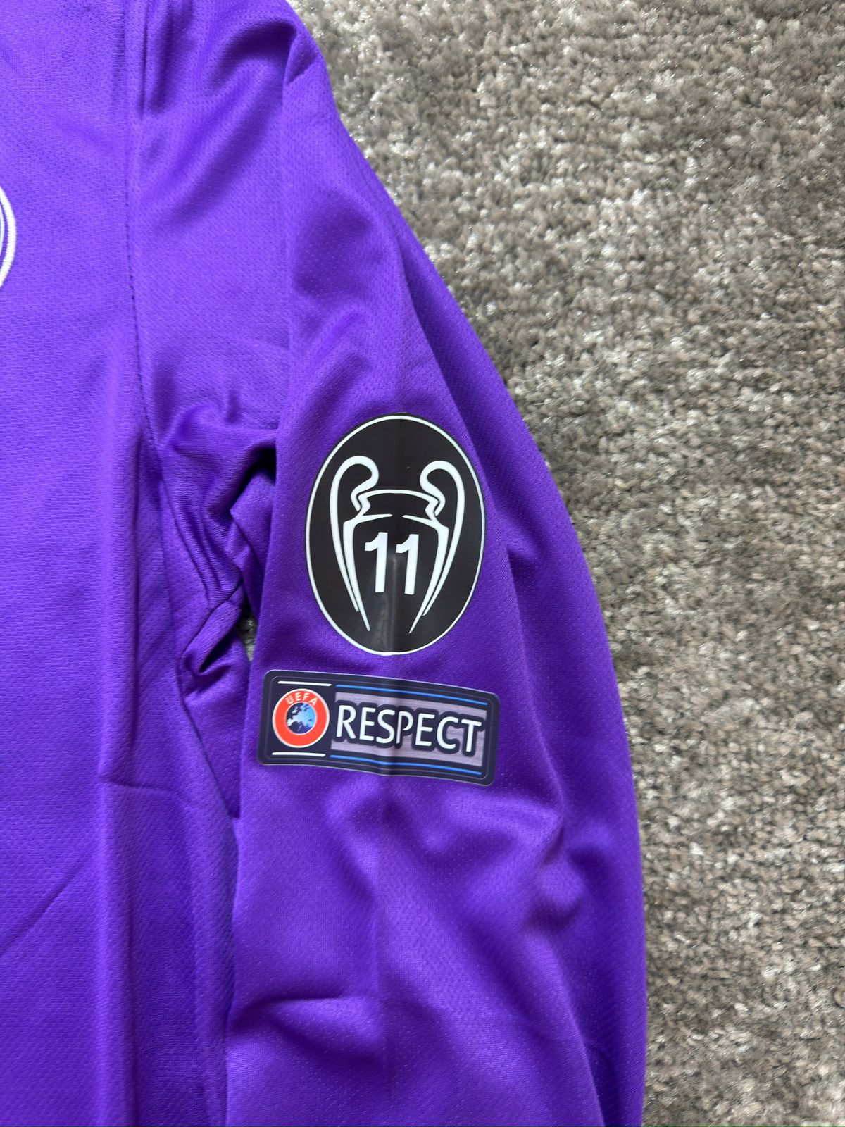 RONALDO Real Madrid 2016-2017 AWAY LONG SLEEVES