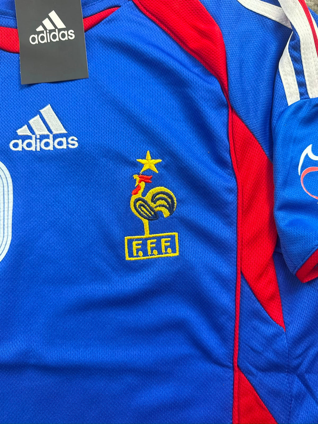 ZIDANE FRANCE HOME KIT 2006