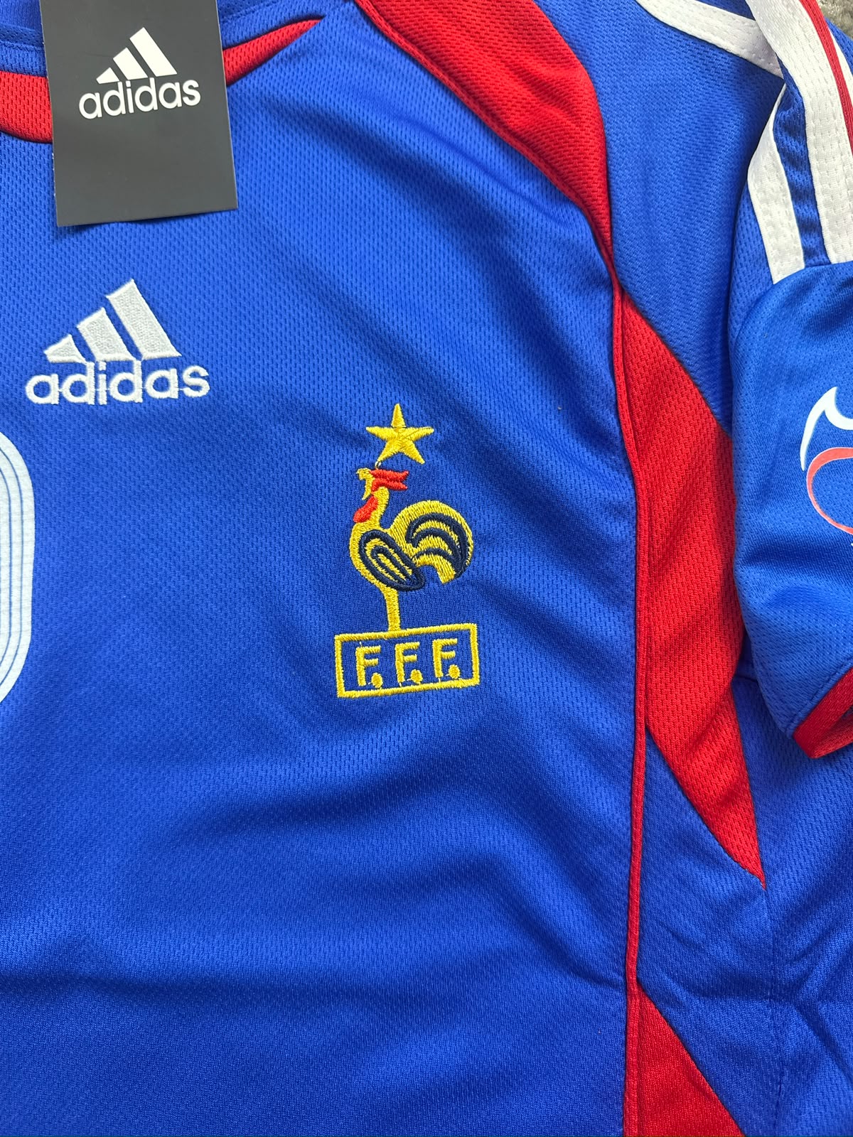 ZIDANE FRANCE HOME KIT 2006