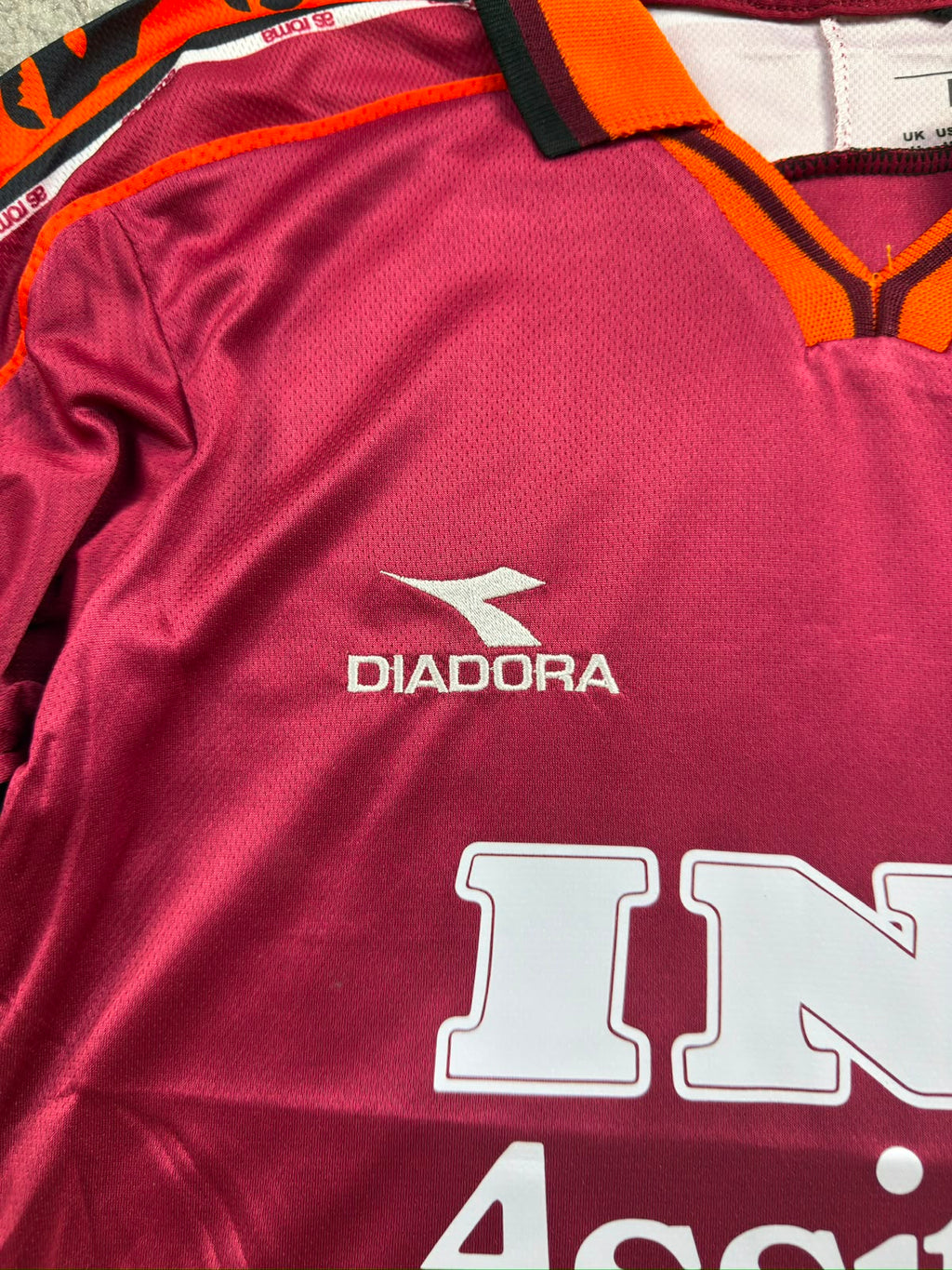 AS ROMA HOME KIT TOTTI 1998