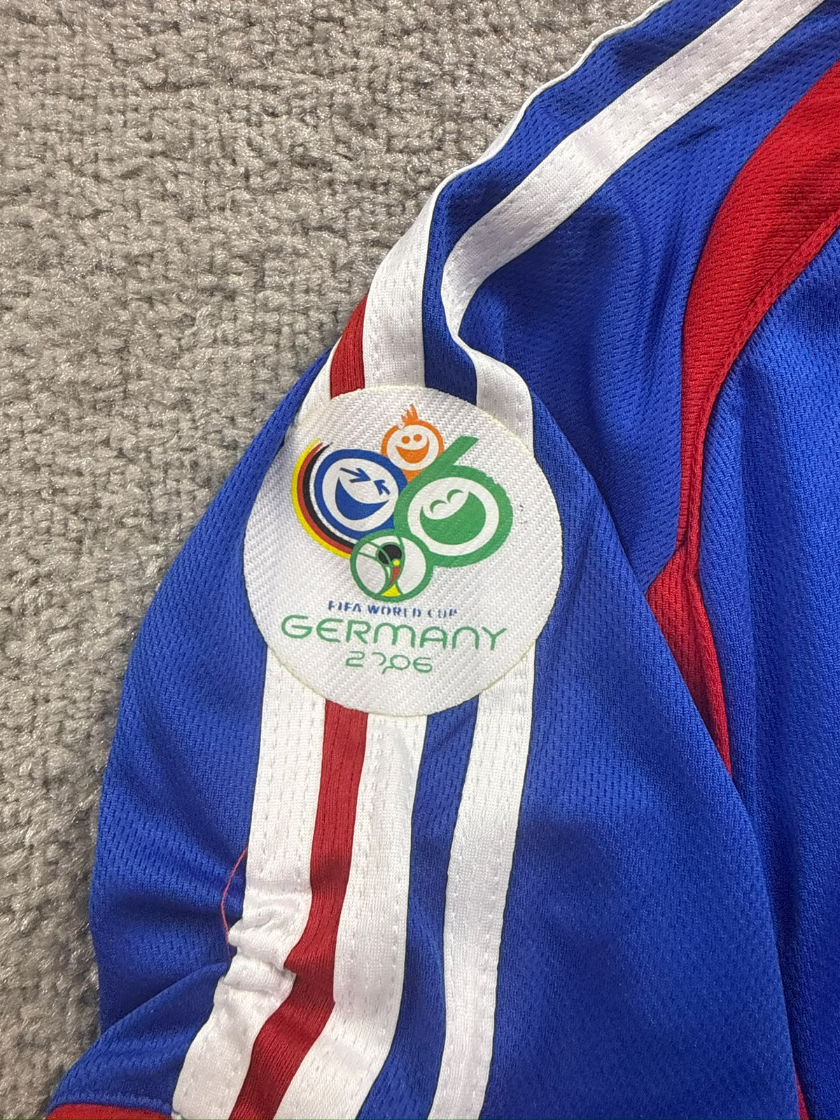 ZIDANE FRANCE HOME KIT 2006