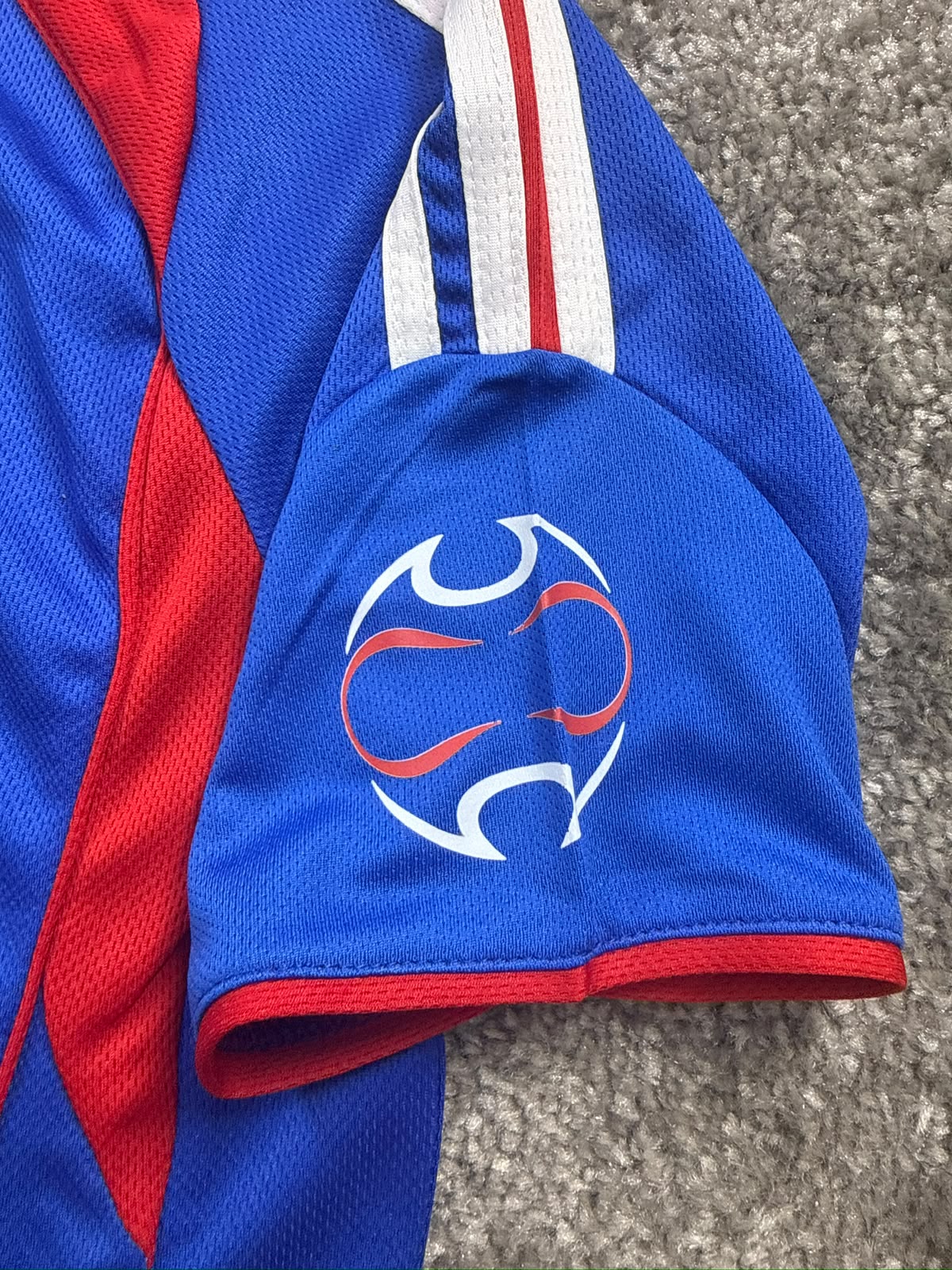 ZIDANE FRANCE HOME KIT 2006