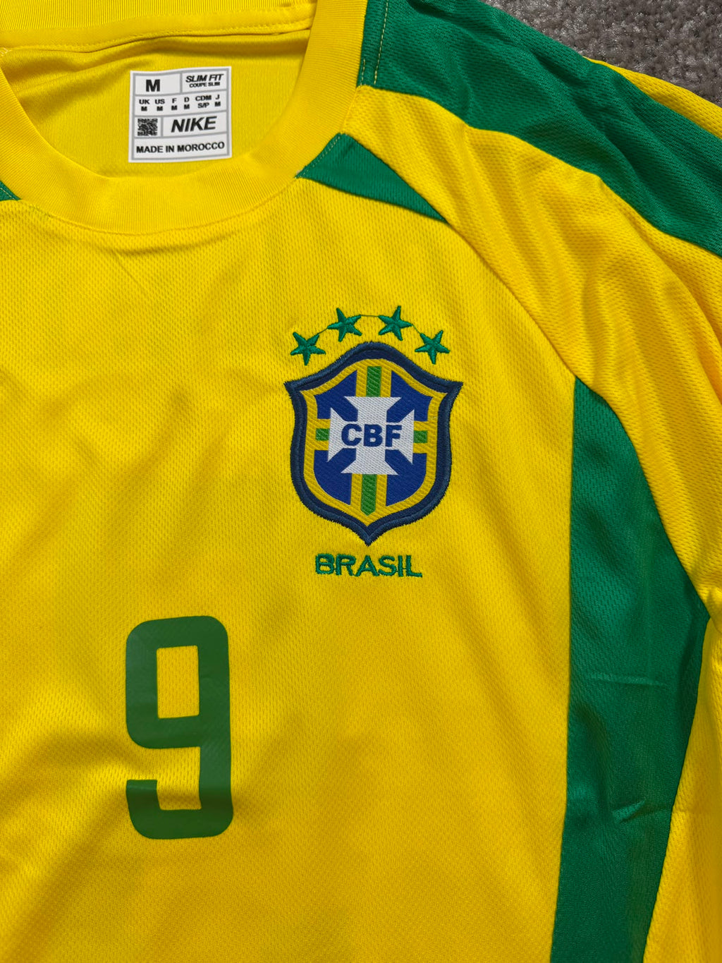 RONALDO BRAZIL HOME KIT 2002