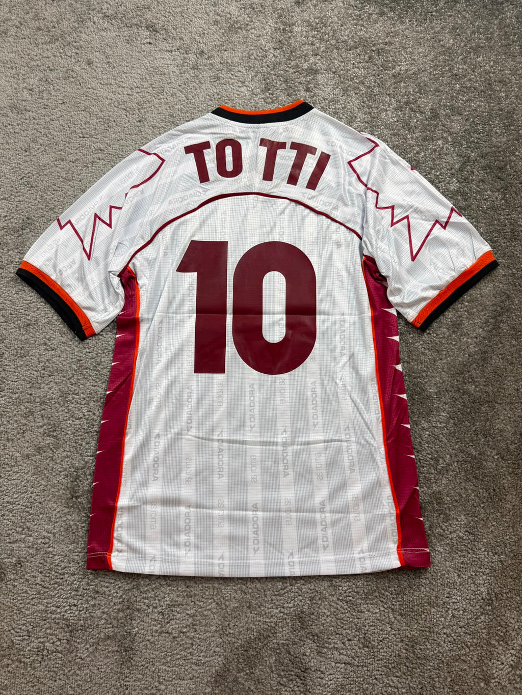 AS ROMA TOTTI AWAY KIT 1998