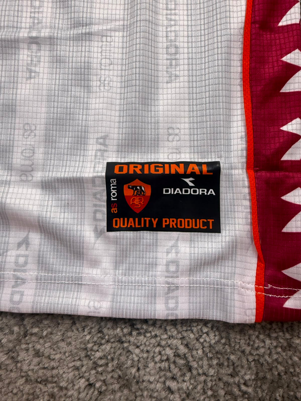 AS ROMA TOTTI AWAY KIT 1998