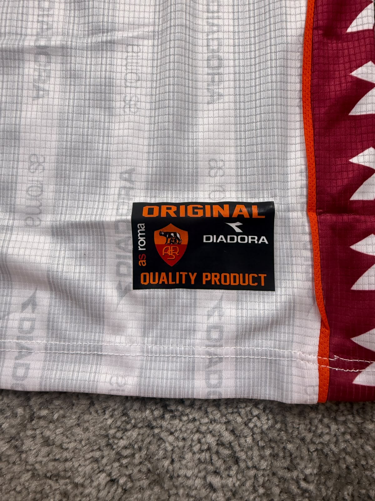 AS ROMA TOTTI AWAY KIT 1998