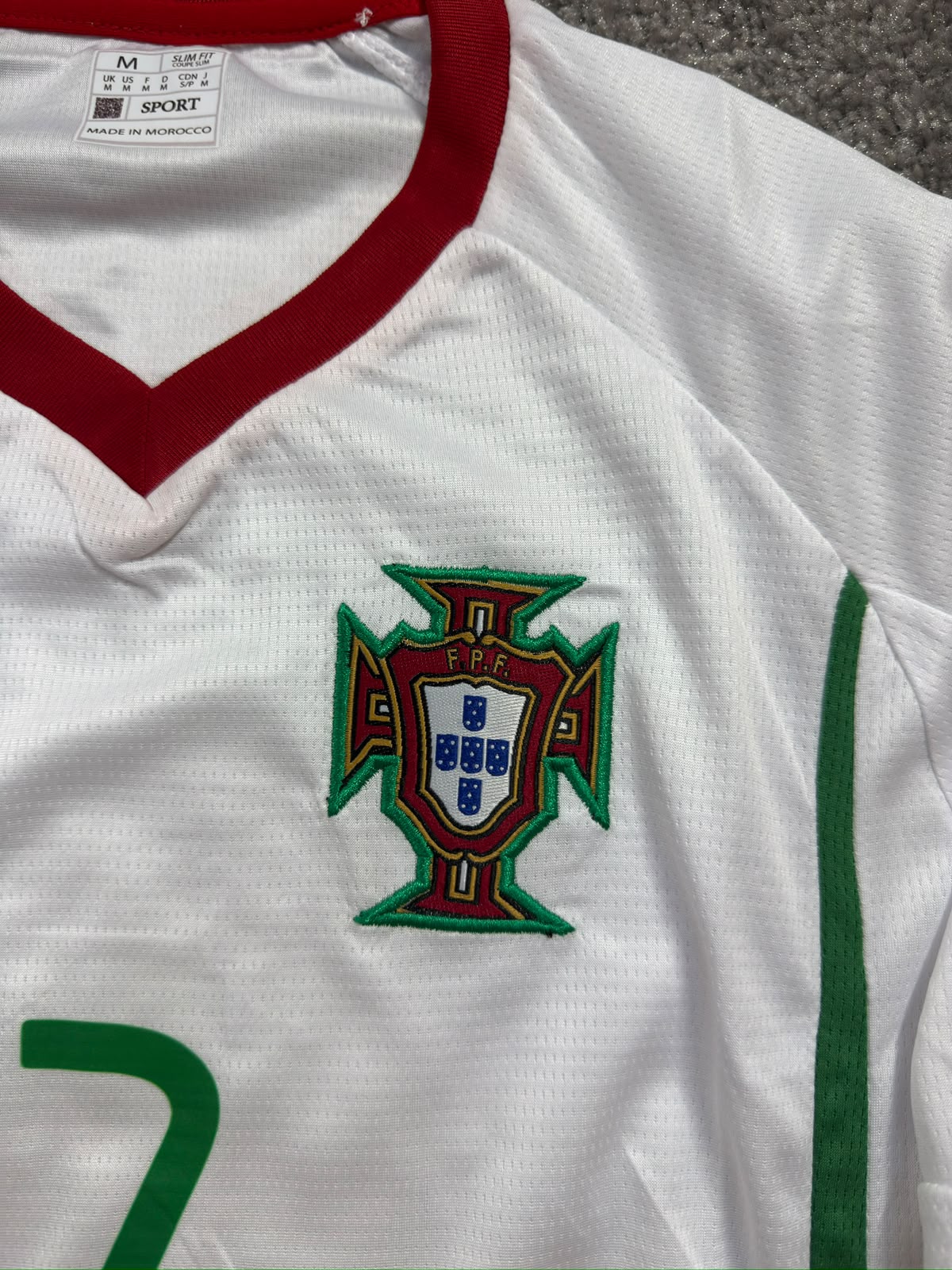 RONALDO PORTUGAL AWAY KIT 2008