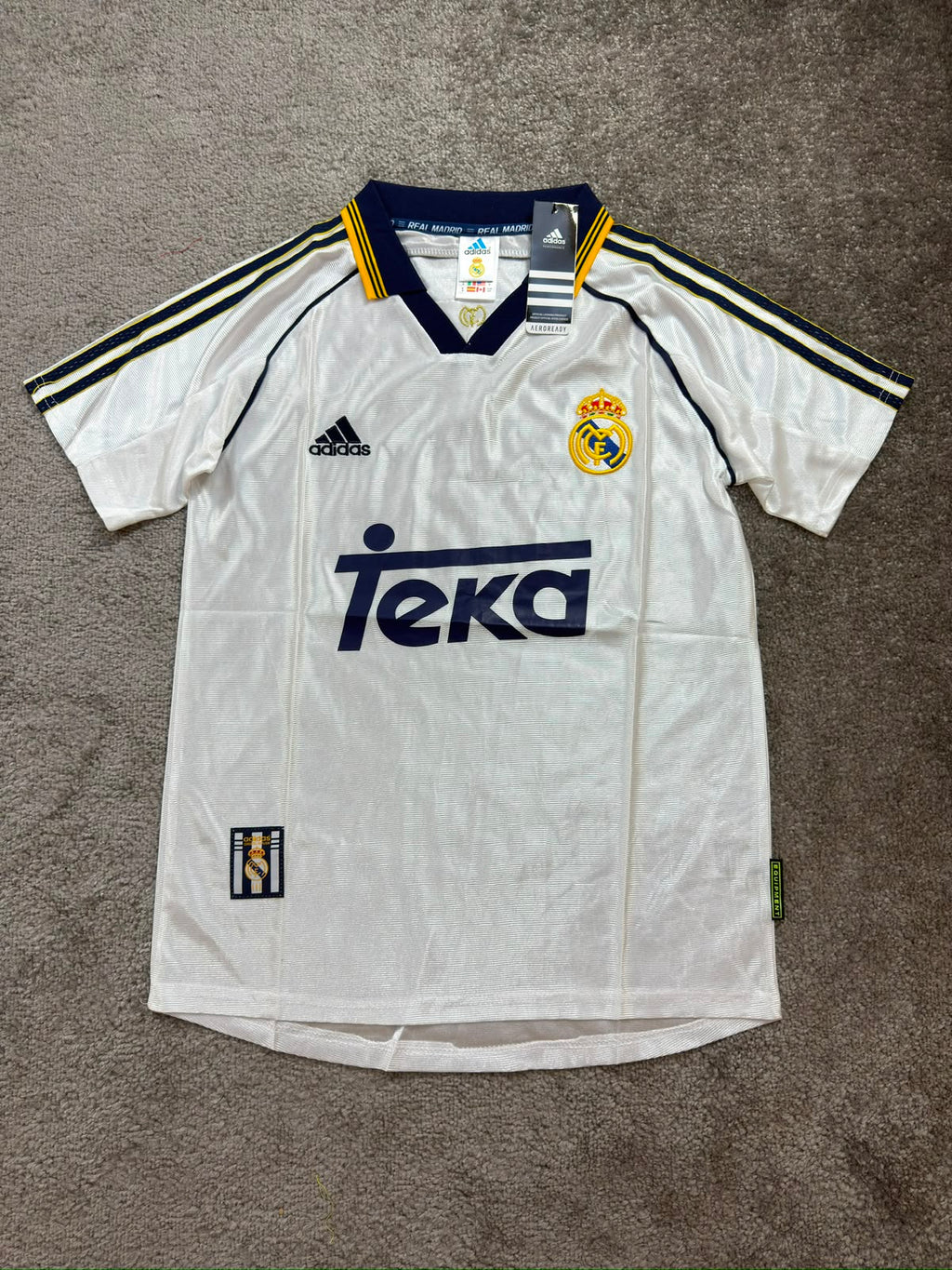 REAL MADRID HOME KIT 1999