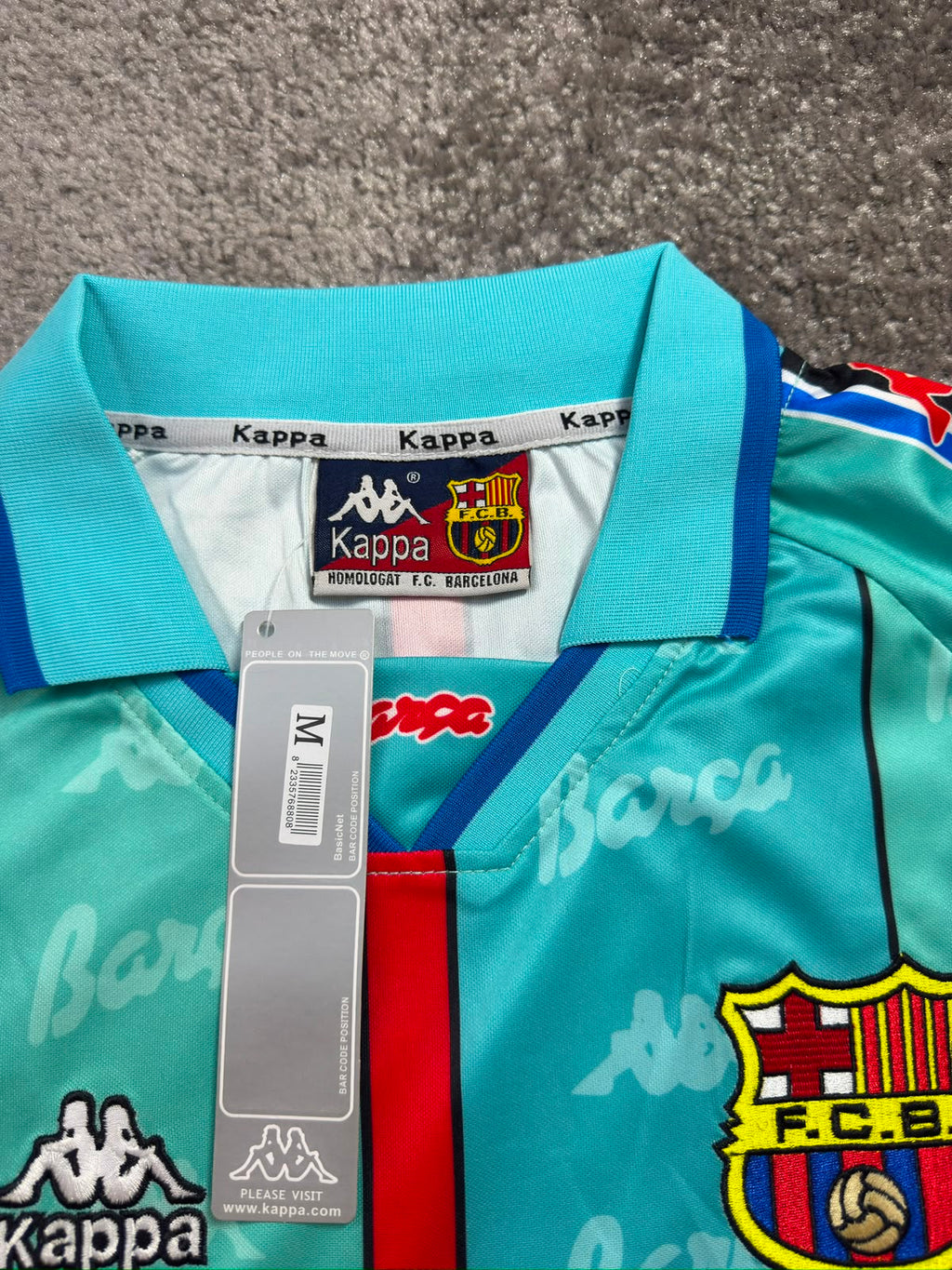 BARCELONA AWAY KIT 1995