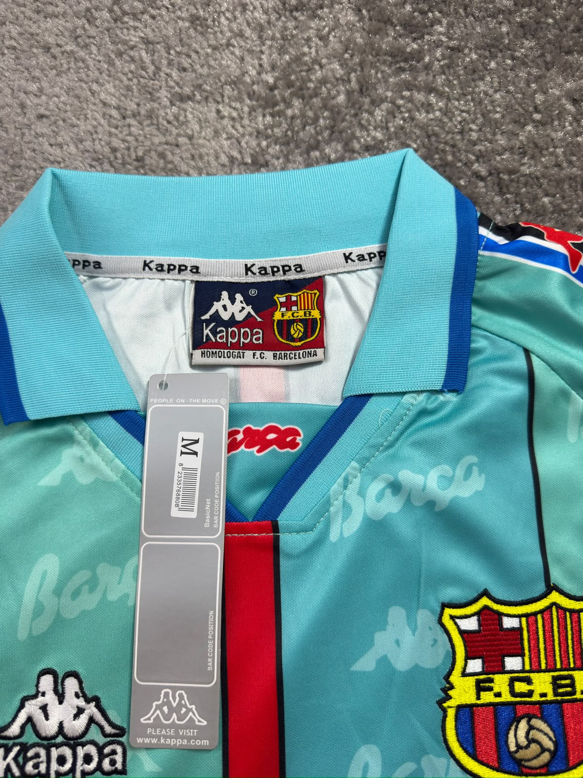 BARCELONA AWAY KIT 1995