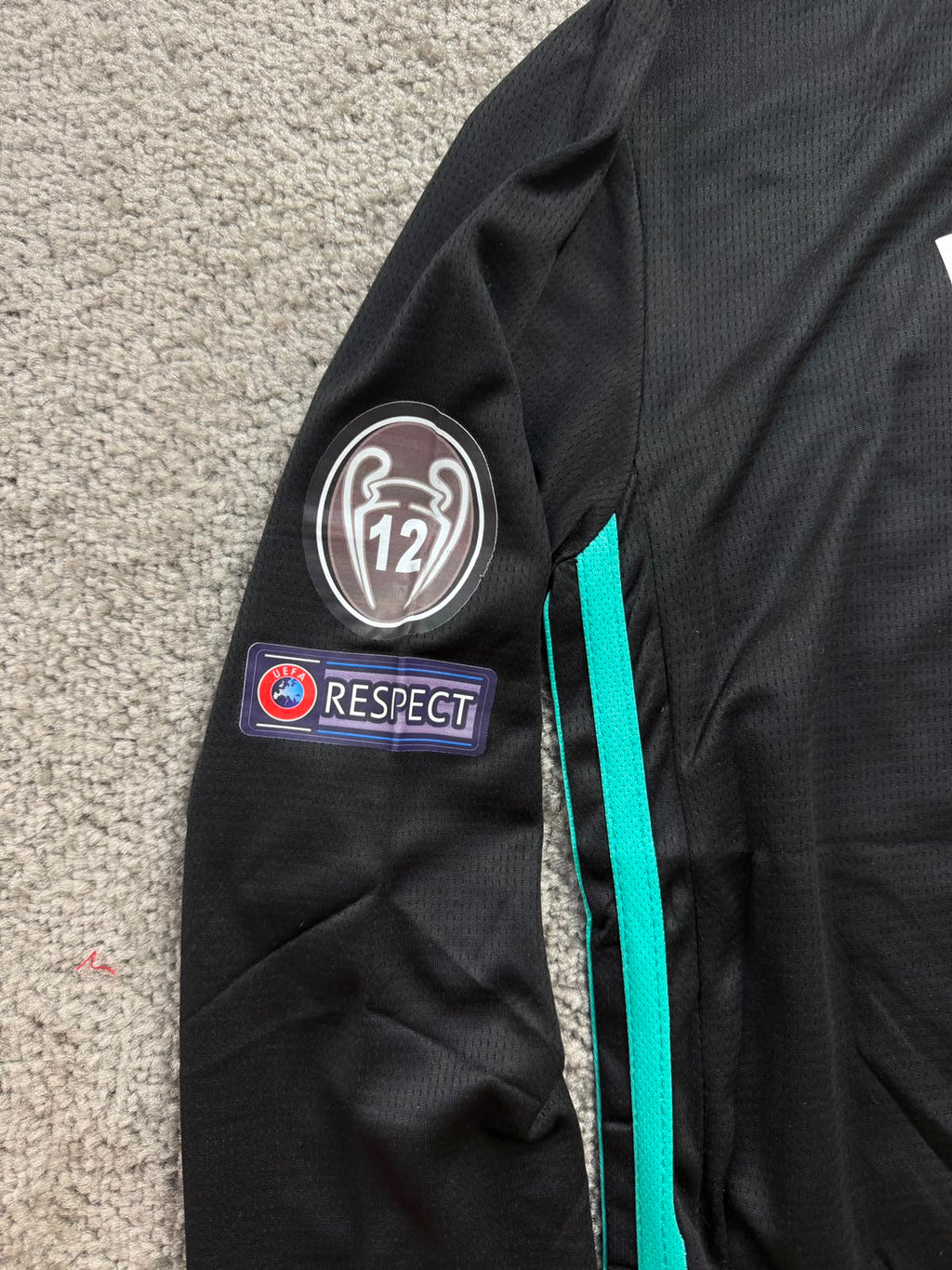RONALDO Real Madrid 2017-2018 AWAY LONG SLEEVES