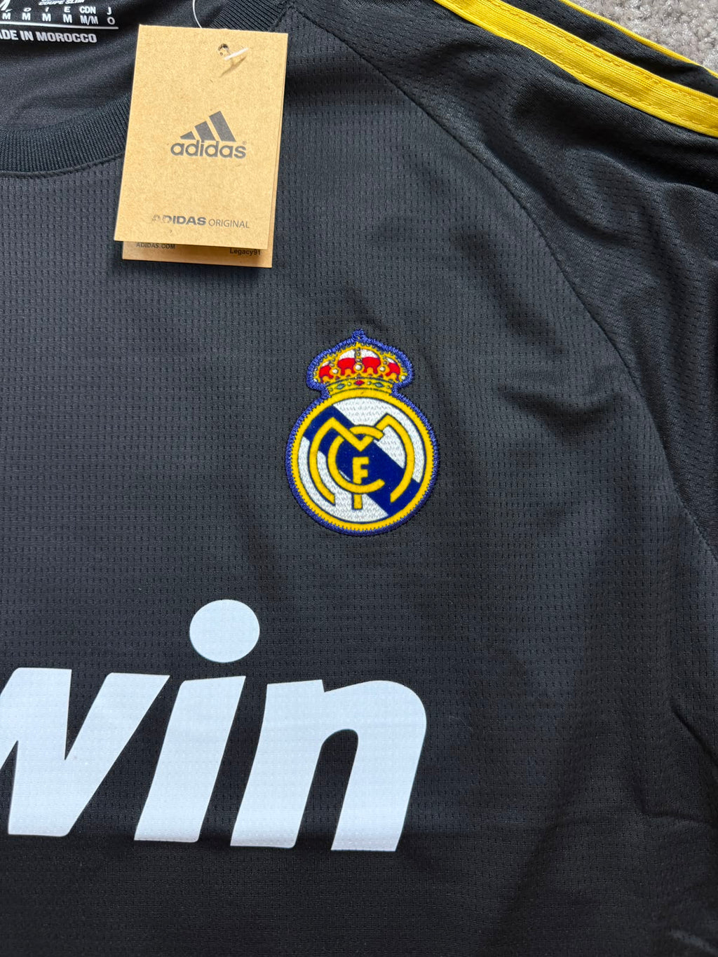 RONALDO Real Madrid 2011-2012 AWAY LONG SLEEVES