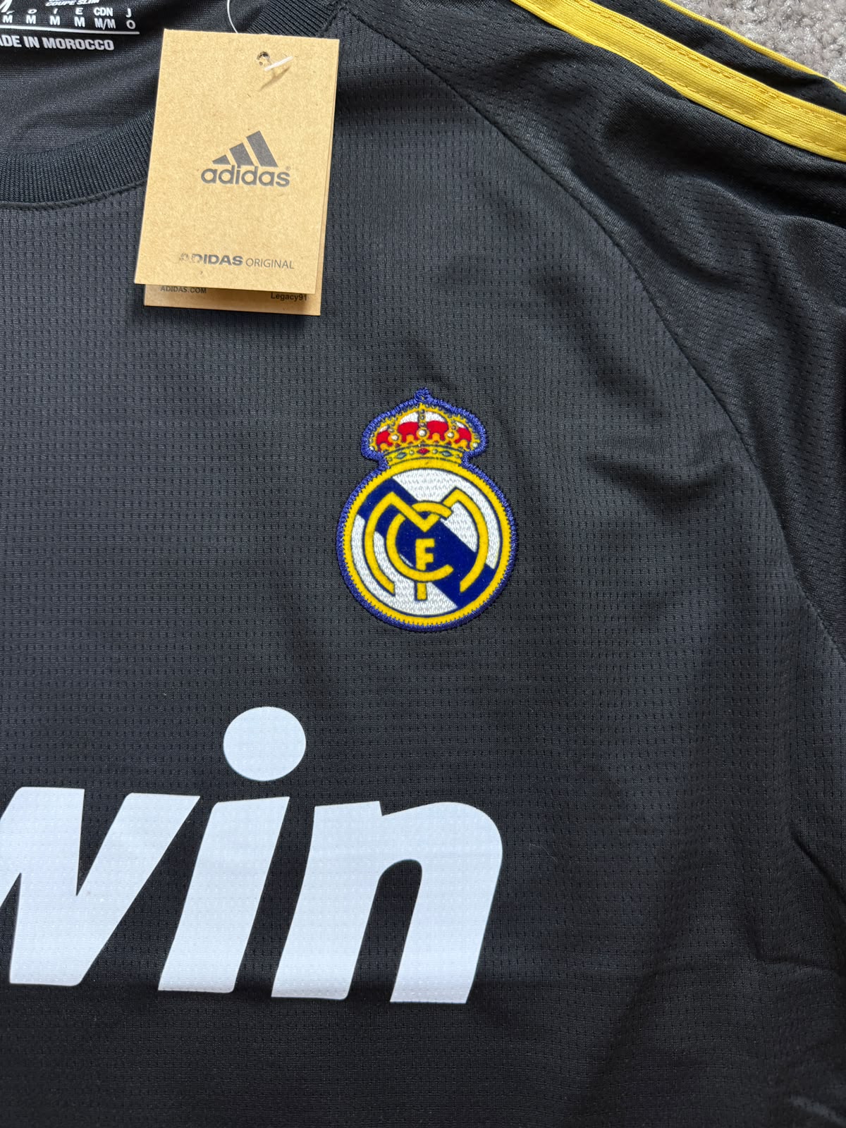 RONALDO Real Madrid 2011-2012 AWAY LONG SLEEVES