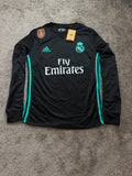 RONALDO Real Madrid 2017-2018 AWAY LONG SLEEVES