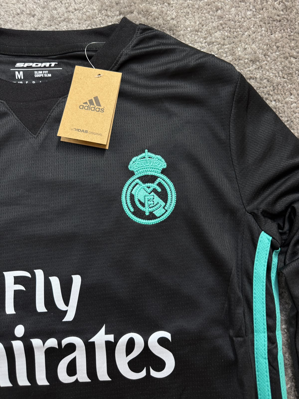 RONALDO Real Madrid 2017-2018 AWAY LONG SLEEVES