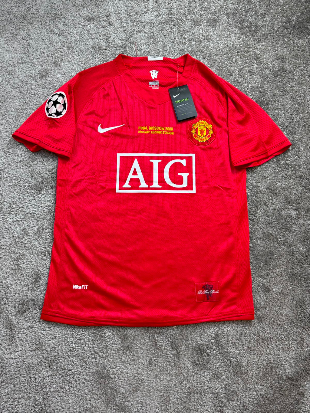 RONALDO 2007-2008 HOME KIT