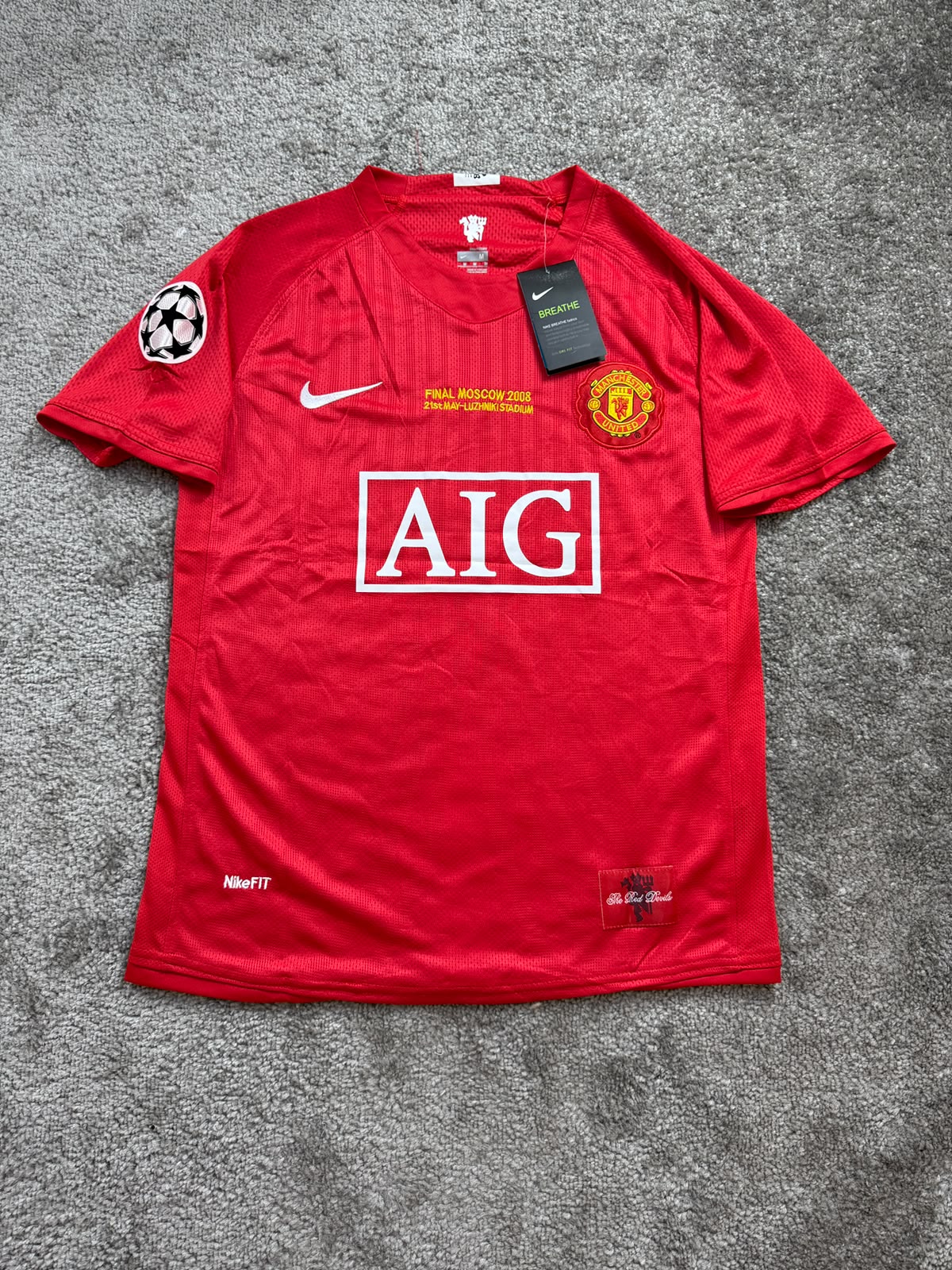RONALDO 2007-2008 HOME KIT