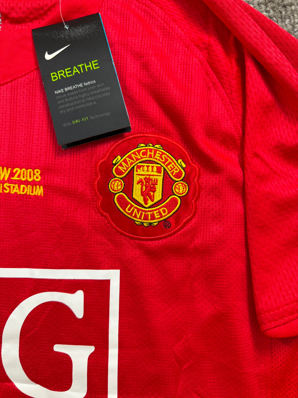 RONALDO 2007-2008 HOME KIT
