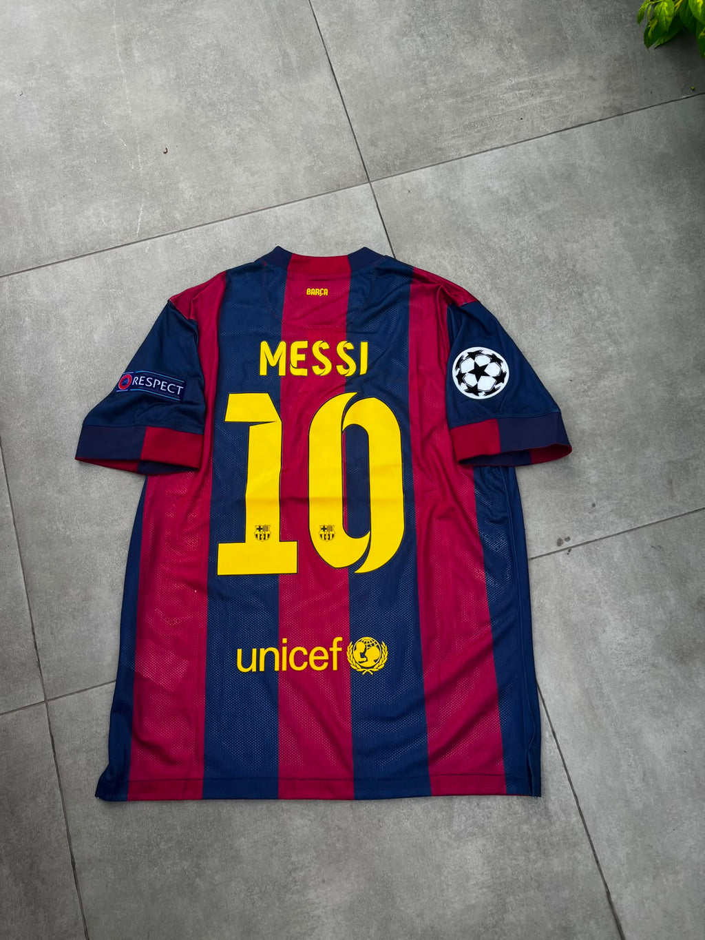 MESSI BARCELONA HOME KIT 2015